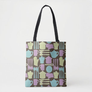 Kitchen Utensils Pattern 2 Tote Bag