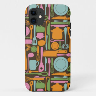 Kitchen Utensils Pattern 3 iPhone 11 Case
