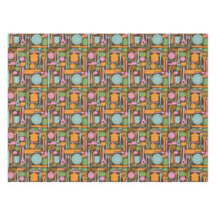 Kitchen Utensils Pattern 3 Tablecloth