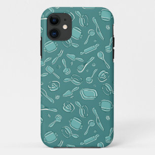 Kitchen Utensils Pattern iPhone 11 Case