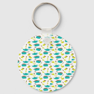 Kitchen Utensils pattern Key Ring