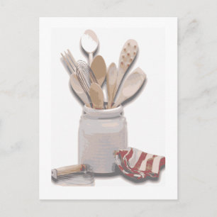 Kitchen Utensils Postcard