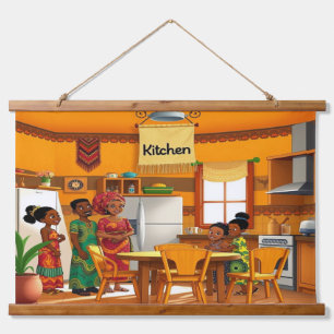 KITCHEN Wall Tapestry