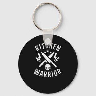 Kitchen Warrior Kochen Food Kitchen Key Ring
