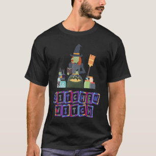 Kitchen Witch Lady Chef Humourous T-Shirt