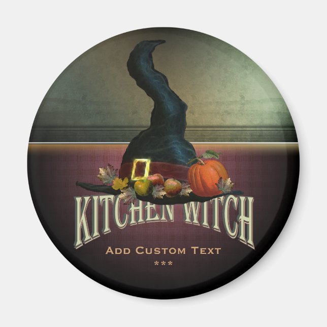 Kitchen Witch Magnet (Front)