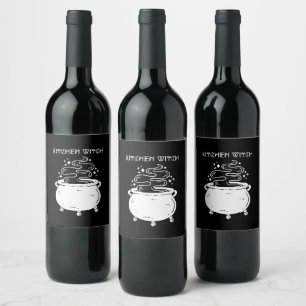 Kitchen Witch  Wine Label