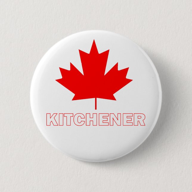 Kitchener, Ontario 6 Cm Round Badge (Front)
