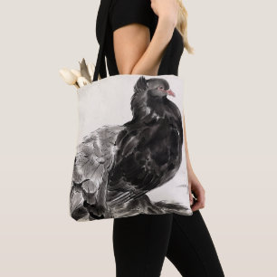 Kite an Indian Fantailed Pigeon Tote Bag