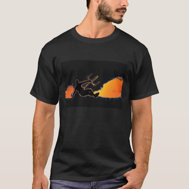 Kite Blast (dark) T-Shirt (Front)