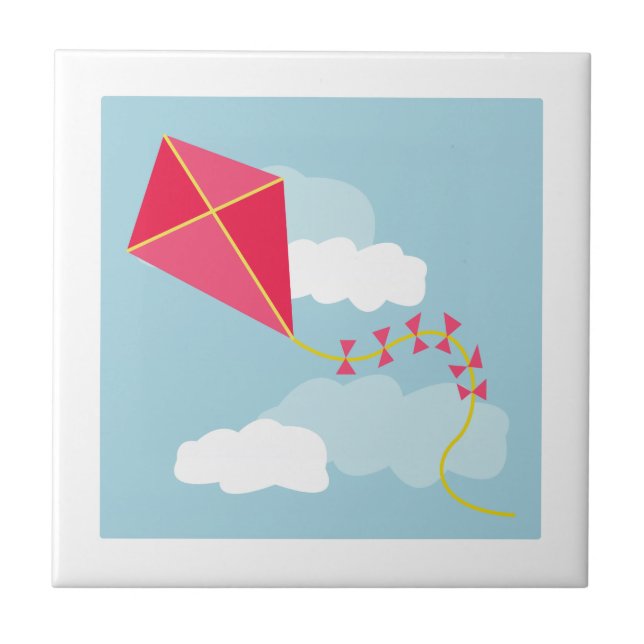 Kite Ceramic Tile (Front)