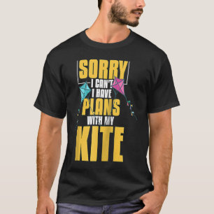 Kite Flying Beginner Wind Stunt Kite Quotes Raglan T-Shirt