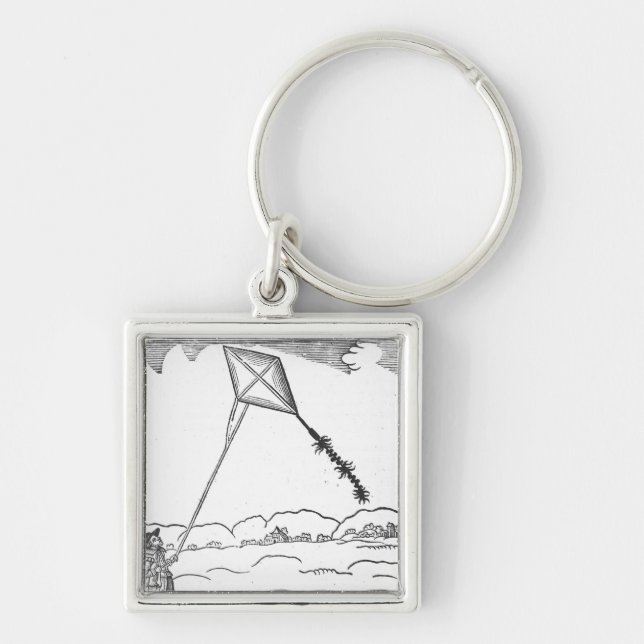 Kite Flying Key Ring (Front)