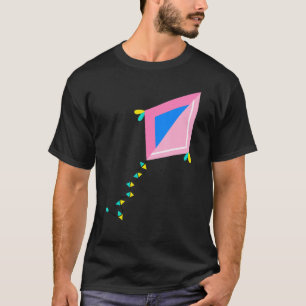 Kite Flying Kite Flyer Flying Wind Kites T-Shirt