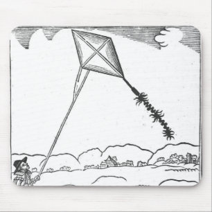 Kite Flying Mouse Pad