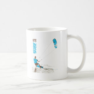 kite surf coffee mug
