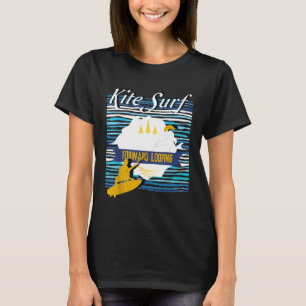 Kite Surf Forward Looping Kiteloop Xtreme Sport Gi T-Shirt