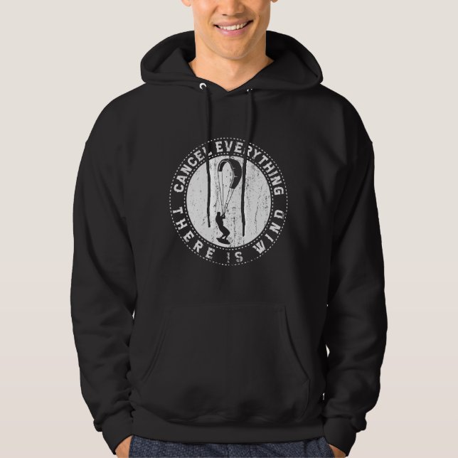 Kite Surf Kitesurfing Kitesurf Hoodie (Front)