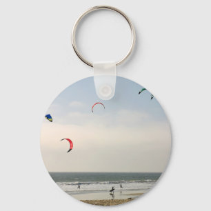 Kite Surfing Key Ring