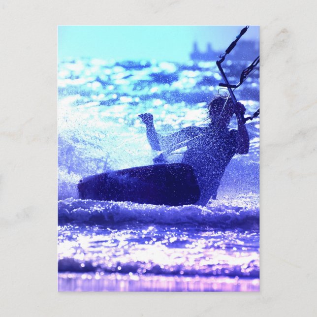 Kite Surfing Postcard (Front)