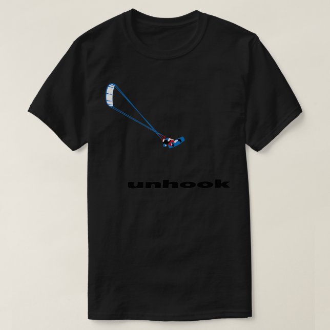 Kite Unhooked T-Shirt (Design Front)