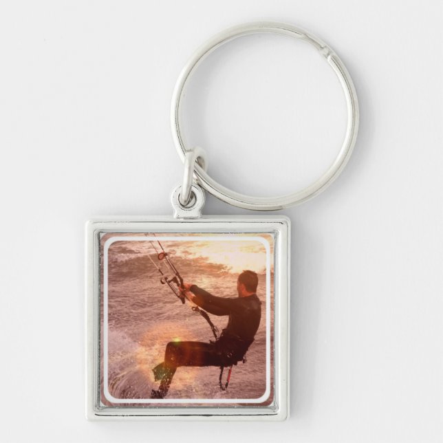 Kiteboard Keychain (Front)