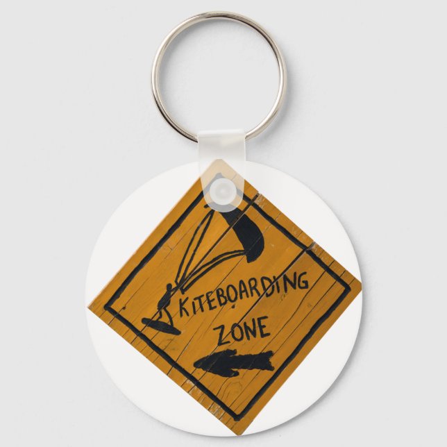 Kiteboard Sign Key Ring (Front)