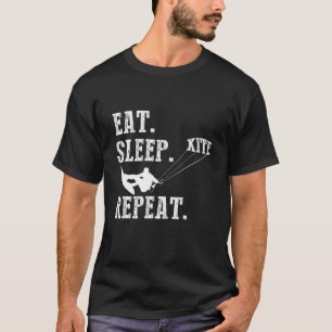 Kiteboarding Kite Kiting  Surfing Kitesurfing Vint T-Shirt