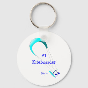Kiteboarding Kitesurfing Gifts Key Ring