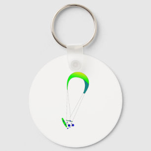 Kiteboarding - Kitesurfing Key Ring