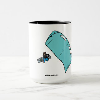 Kiteboarding/kitesurfing - Kite surfer Mug