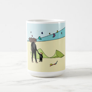 Kiteboarding/kitesurfing - Kitegirl Coffee Mug