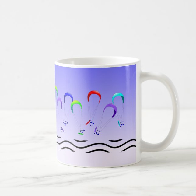 Kiteboarding Kitesurfing Mug (Right)