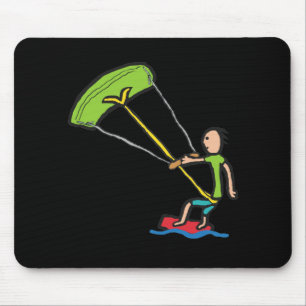 Kiteboarding Mouse Pad