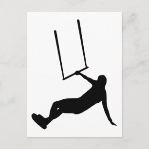 Kiteboarding Postcard