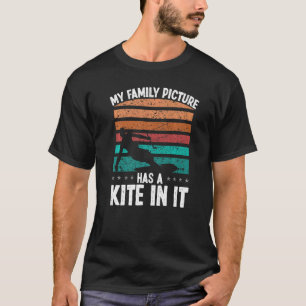 Kiteboarding Vintage Family Picture Kitesurfer Kit T-Shirt