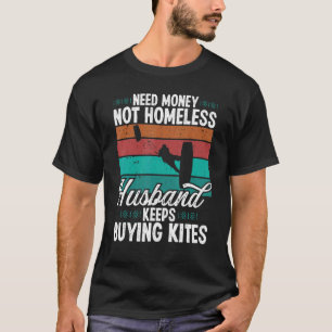 Kiteboarding Vintage Kitesurfing Retro Classic Kit T-Shirt