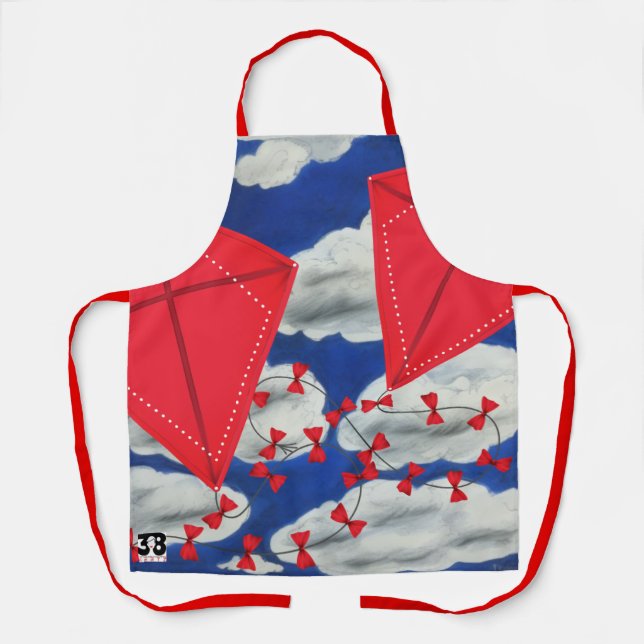 Kites and Klouds Apron (Front)