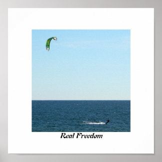 Kitesailing, Real Freedom Poster