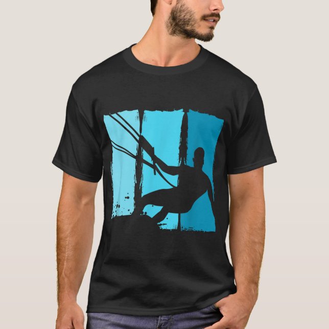 Kitesurf Board Trainer Kite Kiteboarding Kitesurfi T-Shirt (Front)