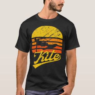 Kitesurf Gift Kite Surfing Retro Kite Boarding  T-Shirt
