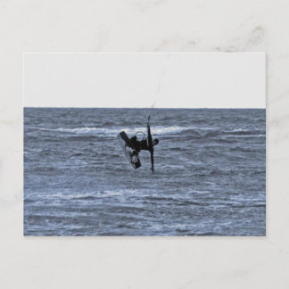 Kitesurfer postcard