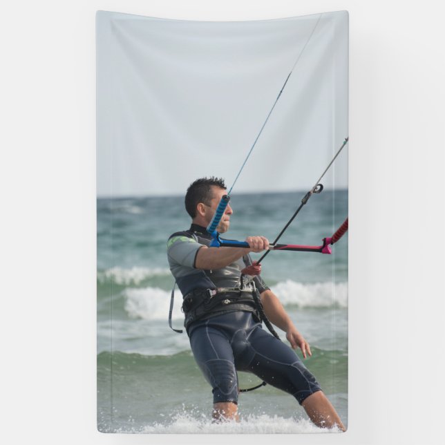 Kitesurfing Banner (Vertical)