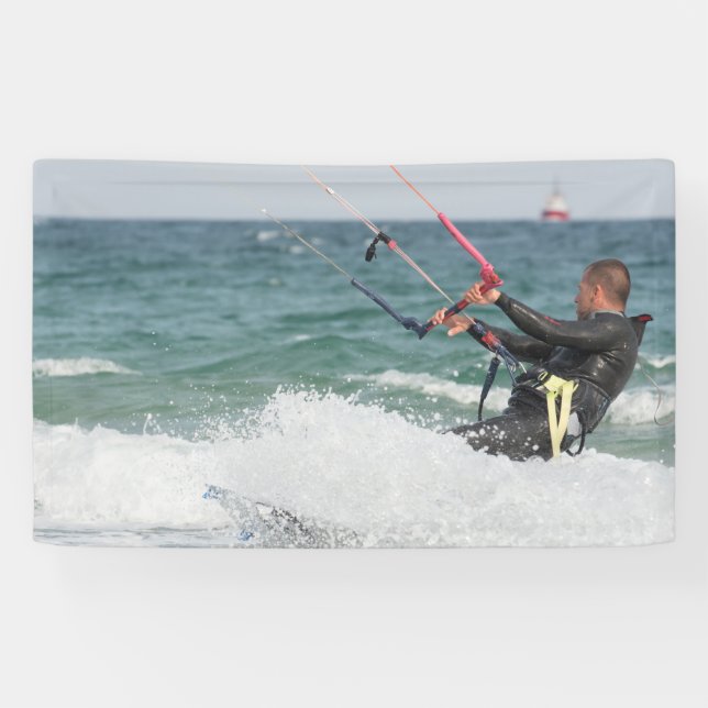 Kitesurfing Banner (Horizontal)
