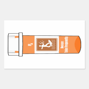 Kitesurfing Is My Drug Rectangular Sticker
