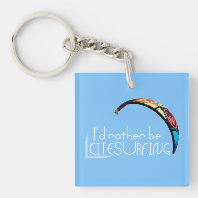 Kitesurfing Key Ring (Front)