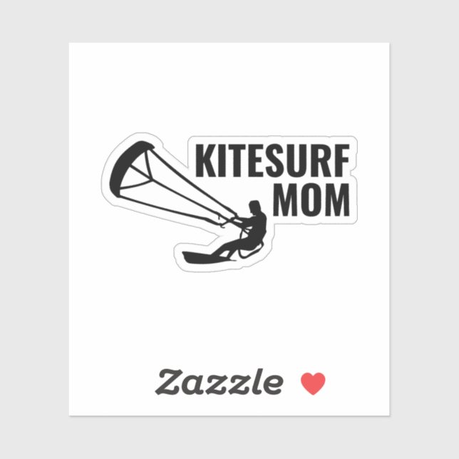 Kitesurfing Kiteboarding Kite riding Mum (Sheet)