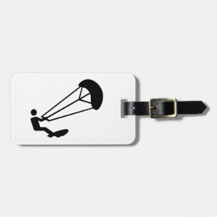 Kitesurfing Luggage Tag