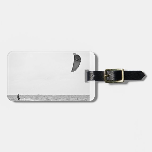 Kitesurfing - luggage tag (Front Horizontal)