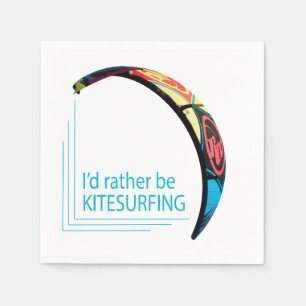 Kitesurfing Napkin